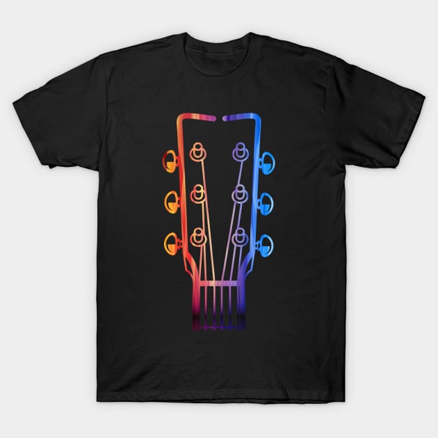 Colored guitar T-Shirt by nedjm